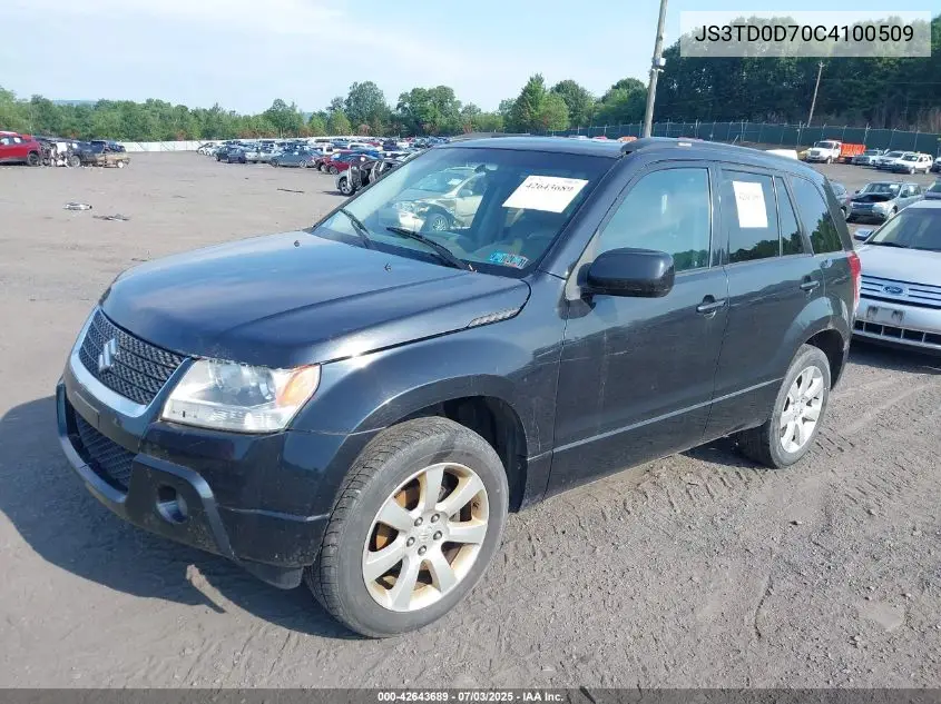2012 Suzuki Grand Vitara Limited VIN: JS3TD0D70C4100509 Lot: 42643689