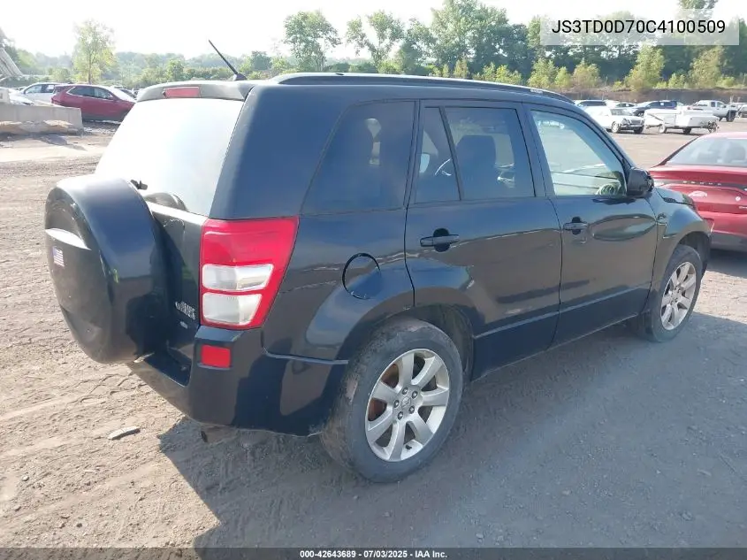 2012 Suzuki Grand Vitara Limited VIN: JS3TD0D70C4100509 Lot: 42643689