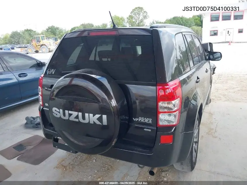 2013 Suzuki Grand Vitara Limited VIN: JS3TD0D75D4100331 Lot: 42146459