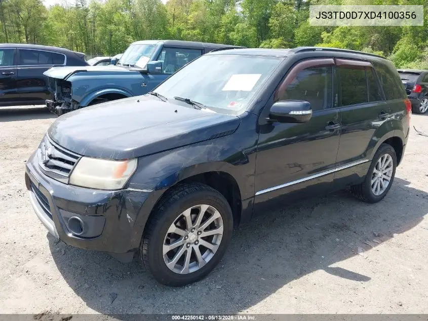 2013 Suzuki Grand Vitara Limited VIN: JS3TD0D7XD4100356 Lot: 42250142