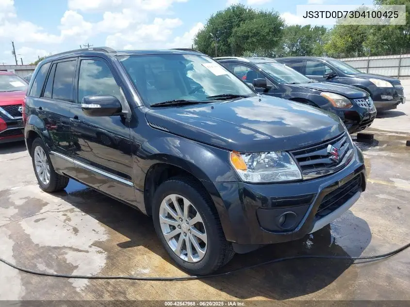 2013 Suzuki Grand Vitara Limited VIN: JS3TD0D73D4100425 Lot: 42547968