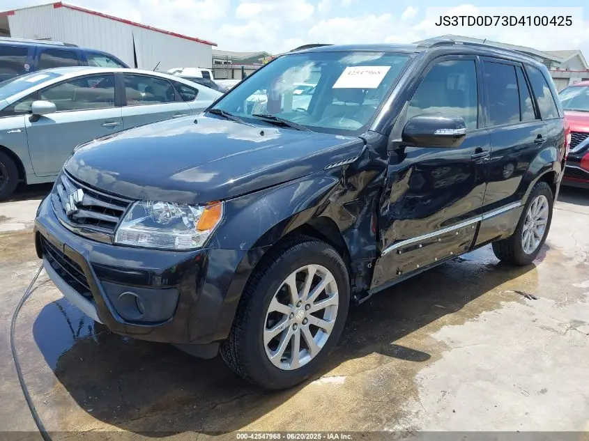 2013 Suzuki Grand Vitara Limited VIN: JS3TD0D73D4100425 Lot: 42547968
