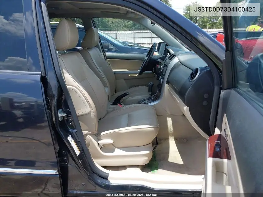 2013 Suzuki Grand Vitara Limited VIN: JS3TD0D73D4100425 Lot: 42547968