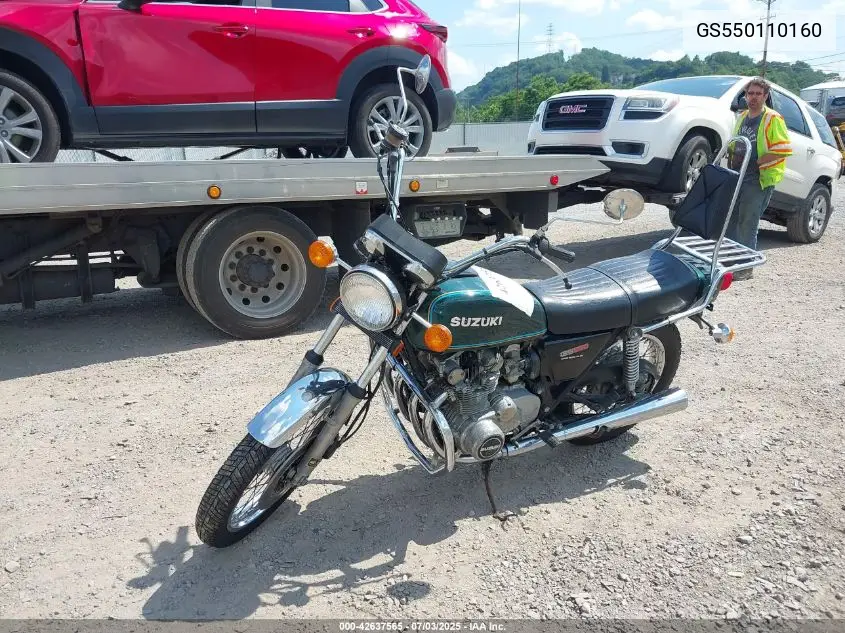 1977 Suzuki Gs550 VIN: GS550110160 Lot: 42637565