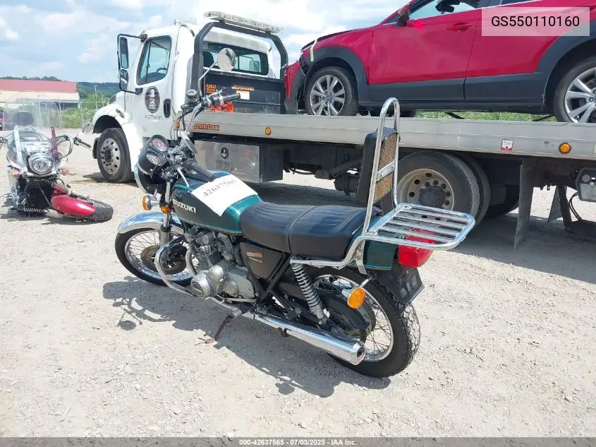 1977 Suzuki Gs550 VIN: GS550110160 Lot: 42637565