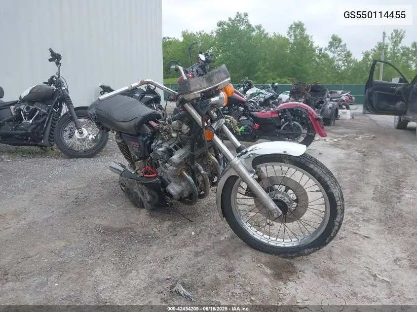 1978 Suzuki Gs550 VIN: GS550114455 Lot: 42454205