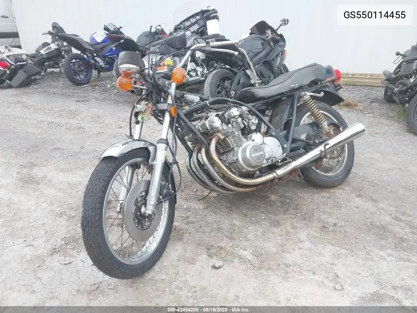 1978 Suzuki Gs550 VIN: GS550114455 Lot: 42454205