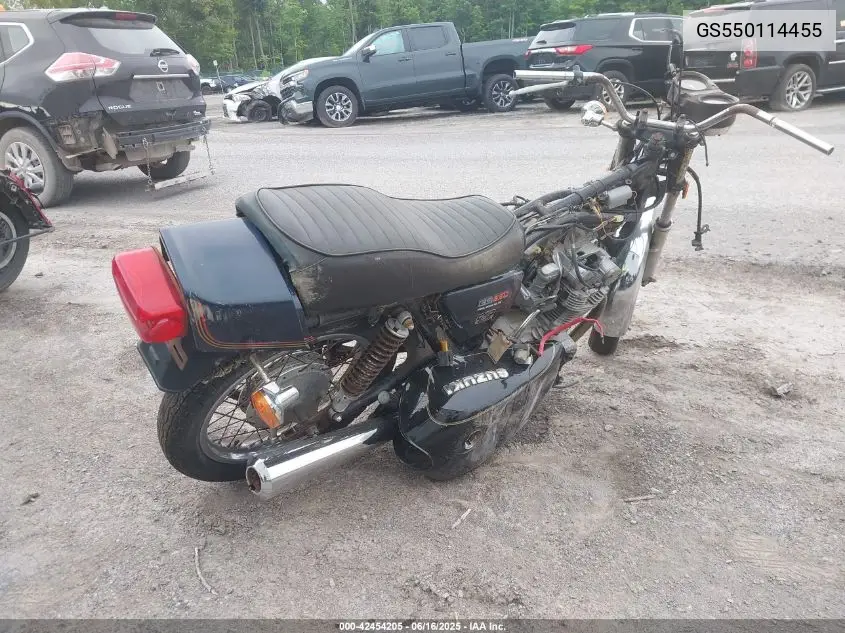 1978 Suzuki Gs550 VIN: GS550114455 Lot: 42454205