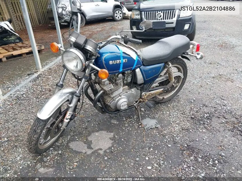 1981 Suzuki Gs450 T VIN: JS1GL52A2B2104886 Lot: 42482674
