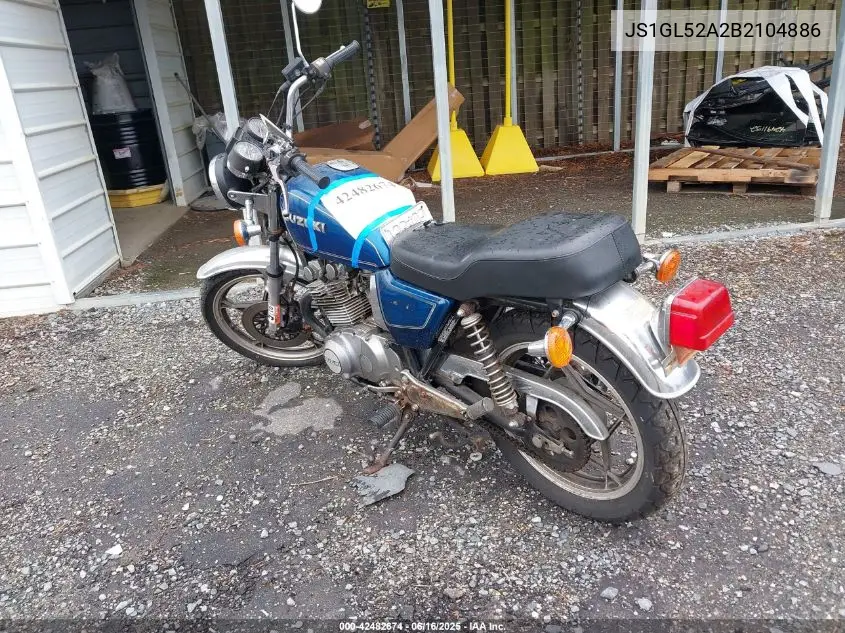 1981 Suzuki Gs450 T VIN: JS1GL52A2B2104886 Lot: 42482674