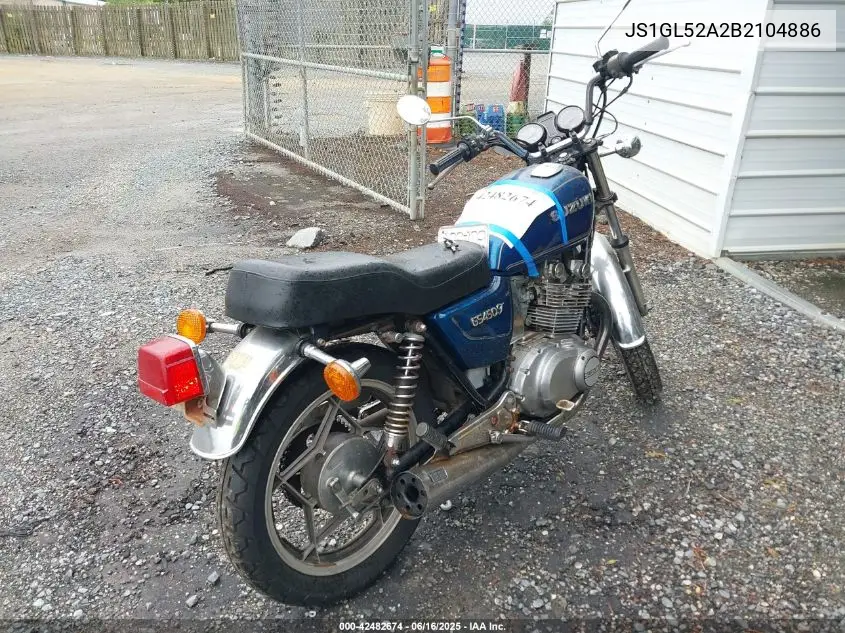 1981 Suzuki Gs450 T VIN: JS1GL52A2B2104886 Lot: 42482674