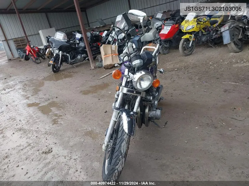1982 Suzuki Gs850 Gl VIN: JS1GS71L3C2103006 Lot: 40974422