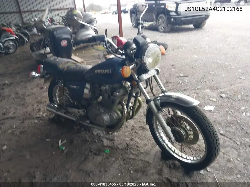 1982 Suzuki Gs450 T VIN: JS1GL52A4C2102168 Lot: 41835455