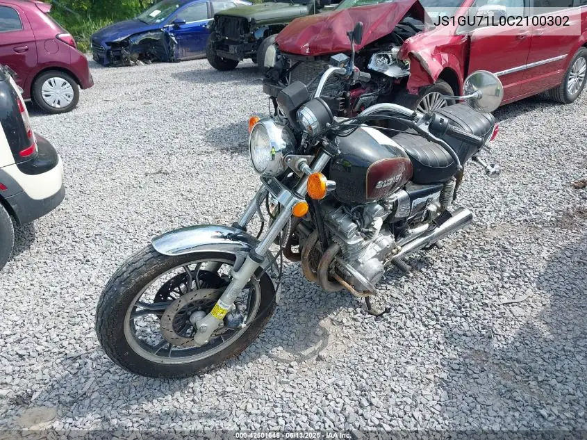 1982 Suzuki Gs1100 Gl VIN: JS1GU71L0C2100302 Lot: 42501646