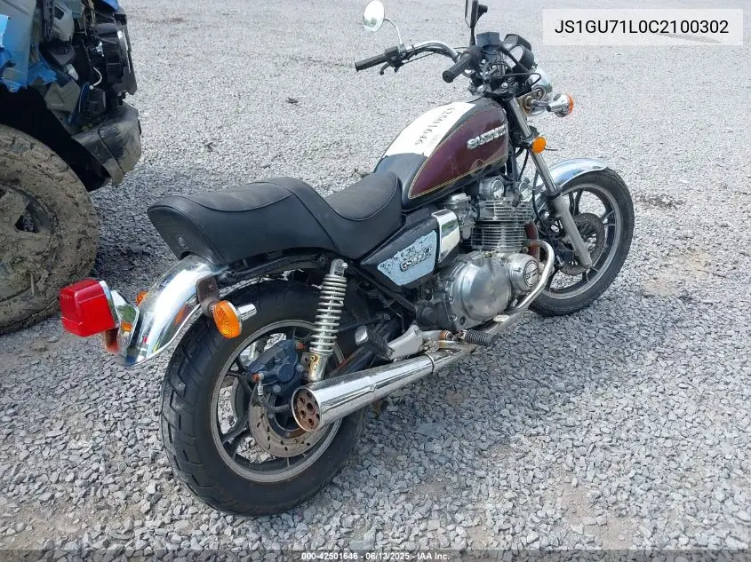 1982 Suzuki Gs1100 Gl VIN: JS1GU71L0C2100302 Lot: 42501646