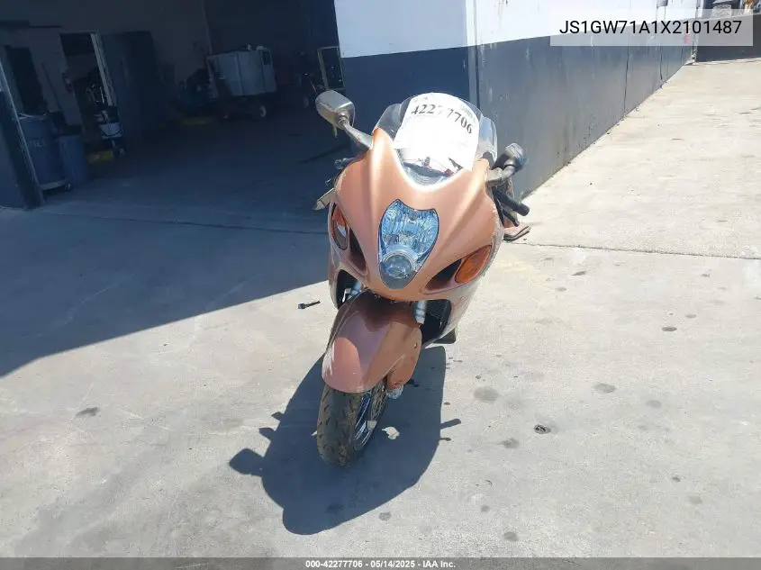 1999 Suzuki Gsx1300 R VIN: JS1GW71A1X2101487 Lot: 42277706