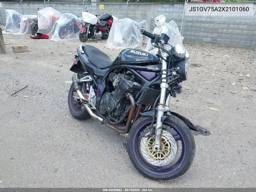 1999 Suzuki Gsf1200 S VIN: JS1GV75A2X2101060 Lot: 42292862