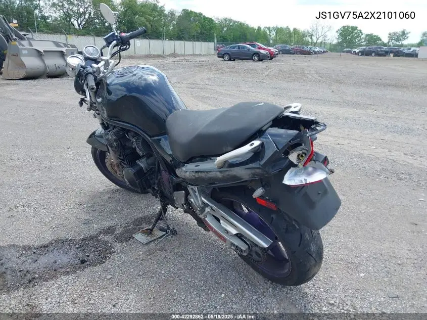 1999 Suzuki Gsf1200 S VIN: JS1GV75A2X2101060 Lot: 42292862
