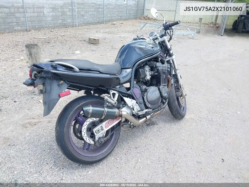 1999 Suzuki Gsf1200 S VIN: JS1GV75A2X2101060 Lot: 42292862