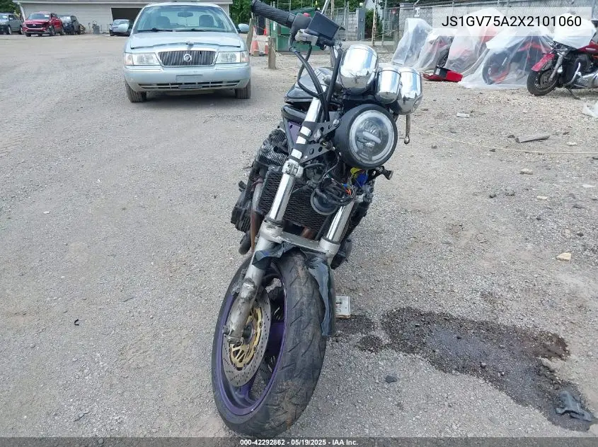 1999 Suzuki Gsf1200 S VIN: JS1GV75A2X2101060 Lot: 42292862