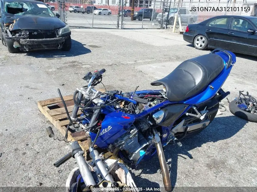 2001 Suzuki Gsf600 S VIN: JS1GN7AA312101159 Lot: 41400965