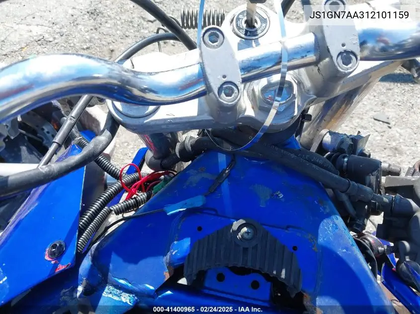2001 Suzuki Gsf600 S VIN: JS1GN7AA312101159 Lot: 41400965
