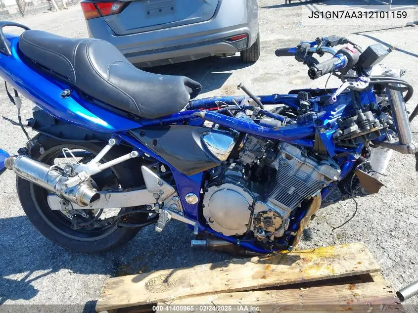 2001 Suzuki Gsf600 S VIN: JS1GN7AA312101159 Lot: 41400965