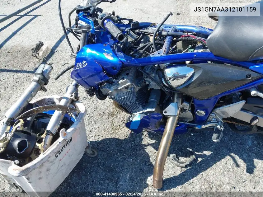 2001 Suzuki Gsf600 S VIN: JS1GN7AA312101159 Lot: 41400965