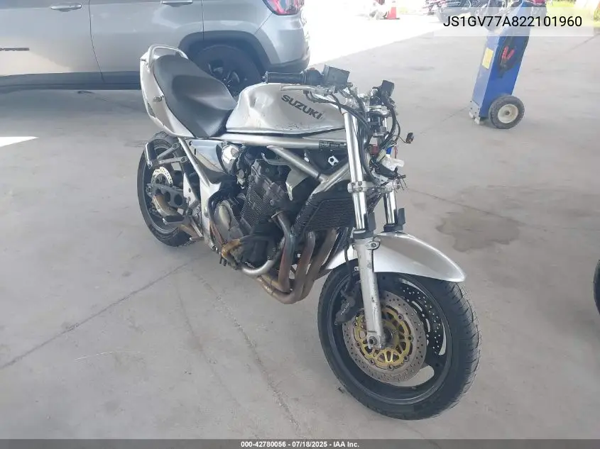 2002 Suzuki Gsf1200 S VIN: JS1GV77A822101960 Lot: 42780056