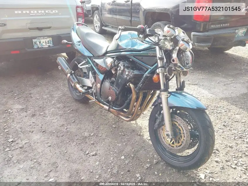 2003 Suzuki Gsf1200 S VIN: JS1GV77A532101545 Lot: 42054316