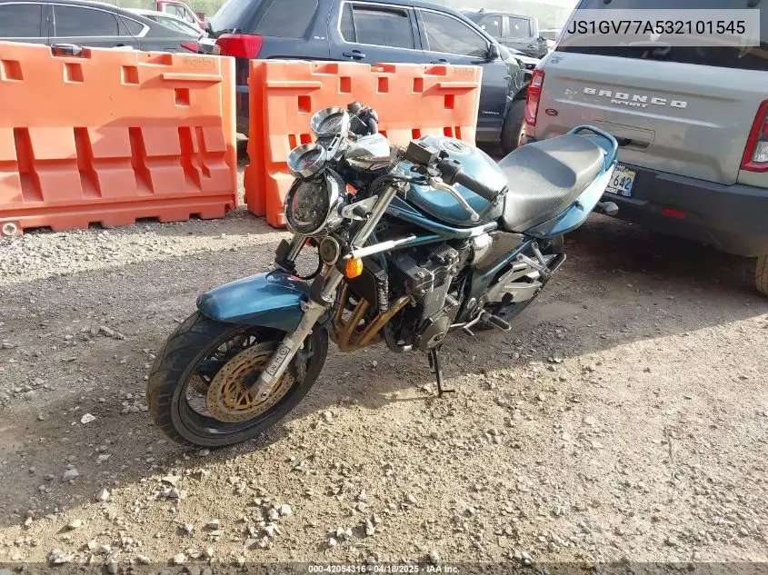 2003 Suzuki Gsf1200 S VIN: JS1GV77A532101545 Lot: 42054316