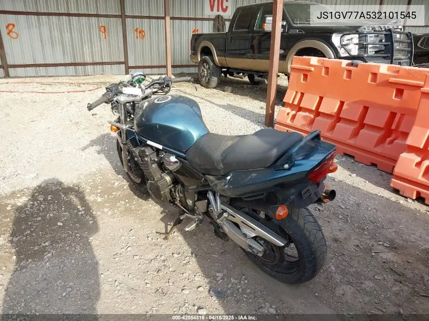 2003 Suzuki Gsf1200 S VIN: JS1GV77A532101545 Lot: 42054316