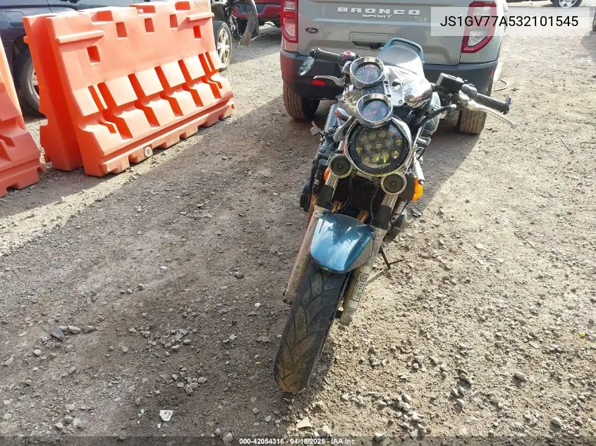 2003 Suzuki Gsf1200 S VIN: JS1GV77A532101545 Lot: 42054316