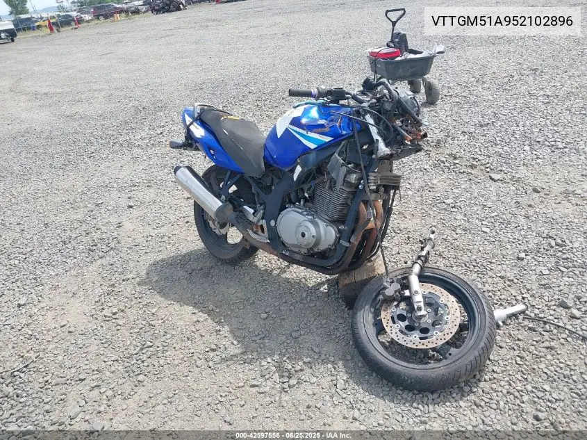 2005 Suzuki Gs500 Fk VIN: VTTGM51A952102896 Lot: 42597556