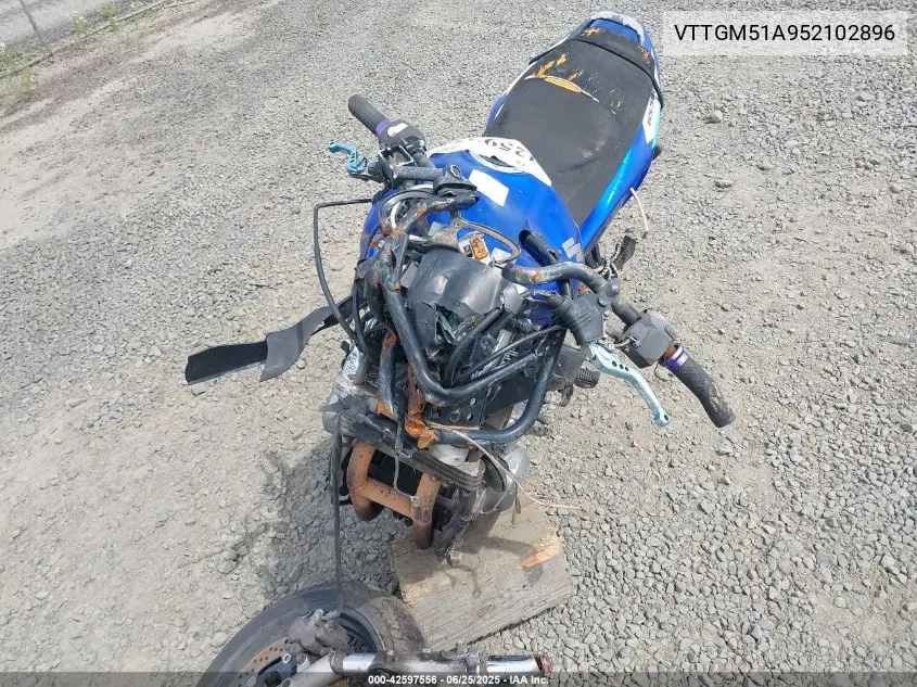 2005 Suzuki Gs500 Fk VIN: VTTGM51A952102896 Lot: 42597556