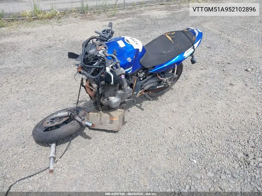 2005 Suzuki Gs500 Fk VIN: VTTGM51A952102896 Lot: 42597556