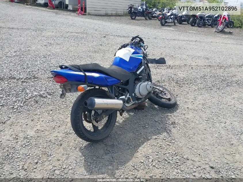 2005 Suzuki Gs500 Fk VIN: VTTGM51A952102896 Lot: 42597556