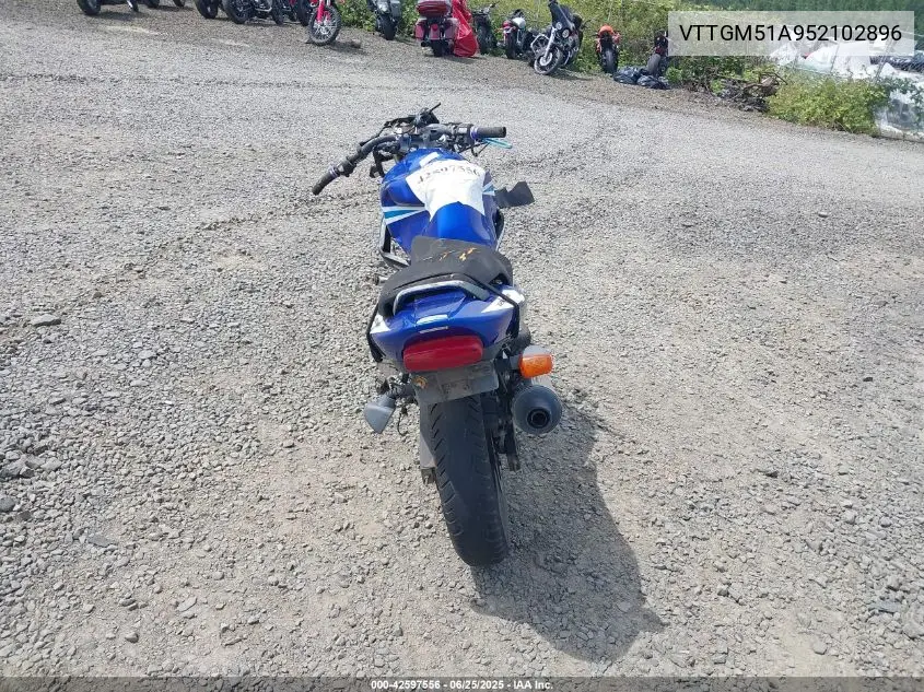2005 Suzuki Gs500 Fk VIN: VTTGM51A952102896 Lot: 42597556