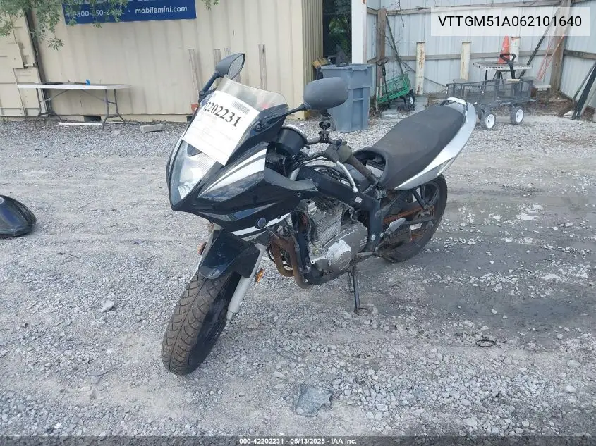 2006 Suzuki Gs500 Fk VIN: VTTGM51A062101640 Lot: 42202231
