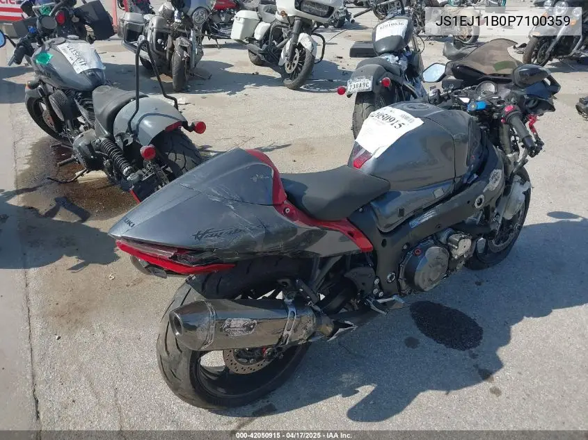 2023 Suzuki Gsx1300 Rr VIN: JS1EJ11B0P7100359 Lot: 42050915