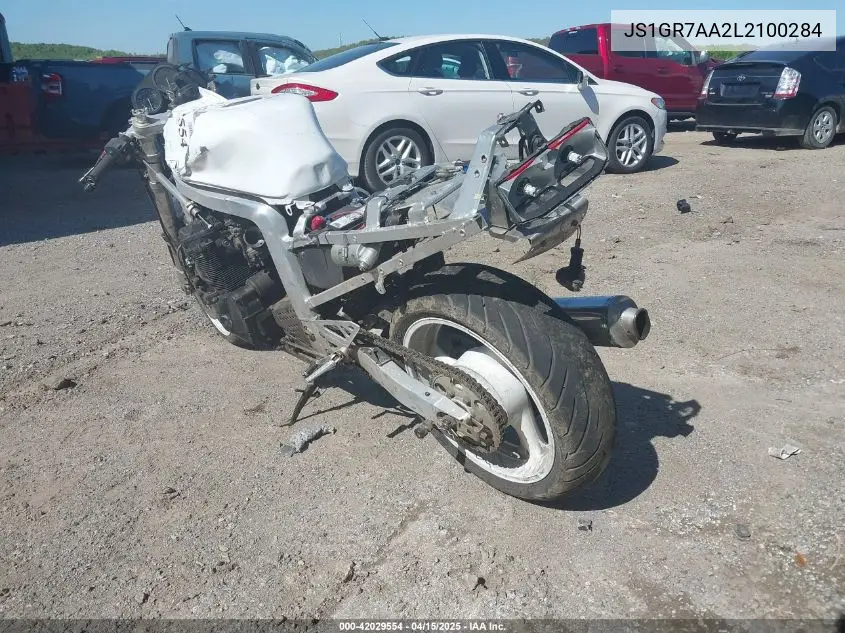 1990 Suzuki Gsx-R750 VIN: JS1GR7AA2L2100284 Lot: 42029554