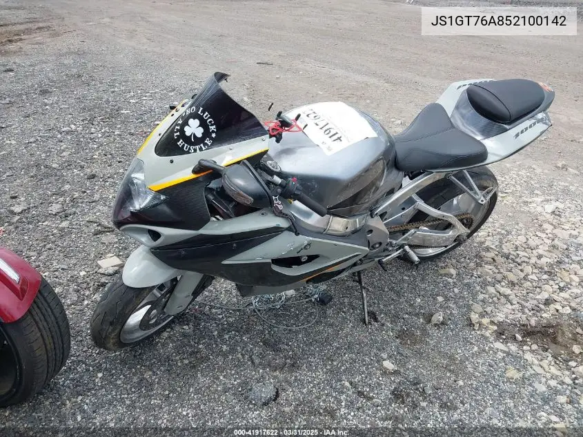 2005 Suzuki Gsx-R1000 VIN: JS1GT76A852100142 Lot: 41917622