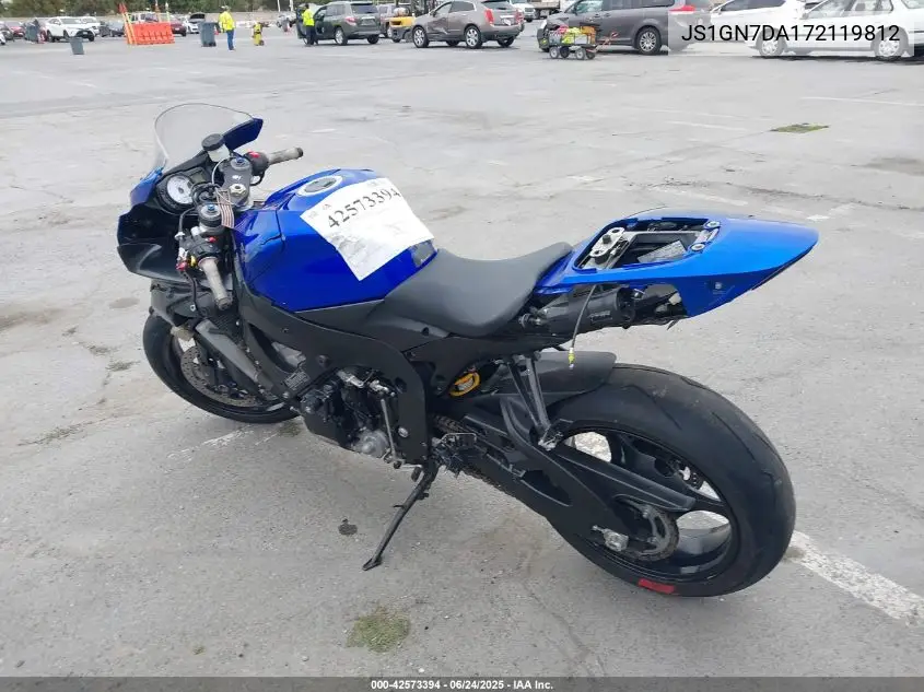 2007 Suzuki Gsx-R600 VIN: JS1GN7DA172119812 Lot: 42573394