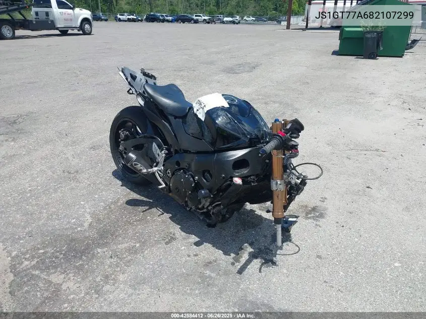 2008 Suzuki Gsx-R1000 VIN: JS1GT77A682107299 Lot: 42584412