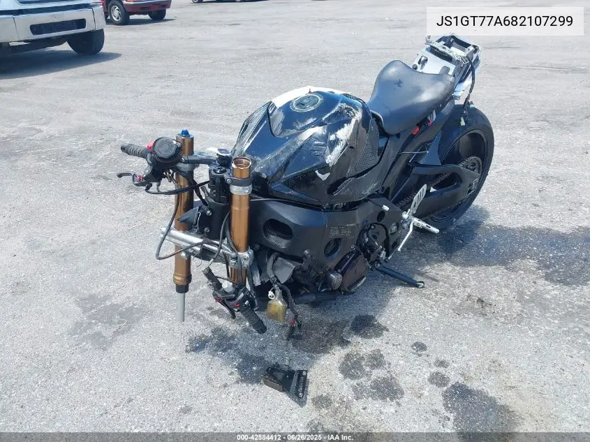 2008 Suzuki Gsx-R1000 VIN: JS1GT77A682107299 Lot: 42584412