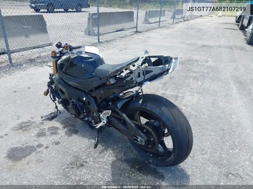2008 Suzuki Gsx-R1000 VIN: JS1GT77A682107299 Lot: 42584412