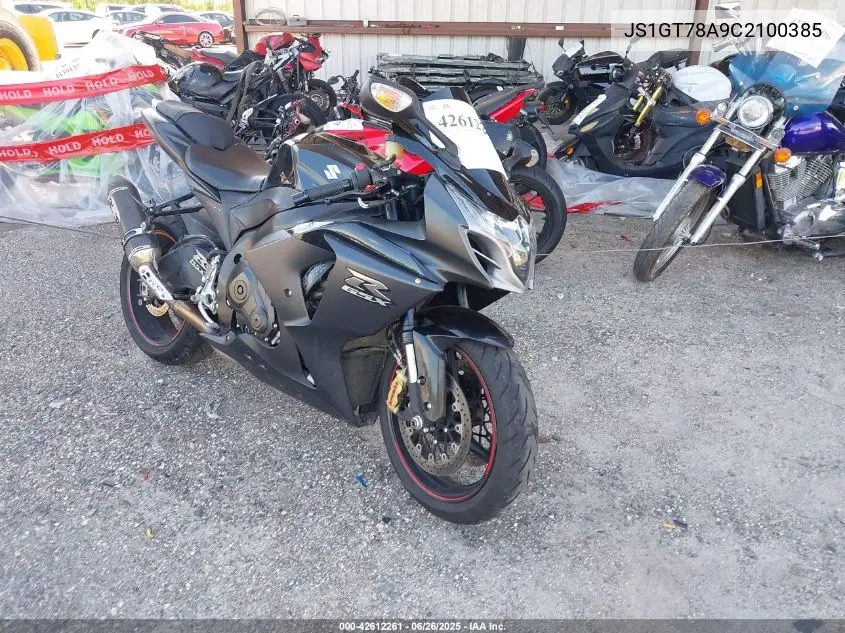 2012 Suzuki Gsx-R1000 VIN: JS1GT78A9C2100385 Lot: 42612261
