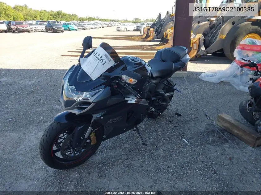 2012 Suzuki Gsx-R1000 VIN: JS1GT78A9C2100385 Lot: 42612261