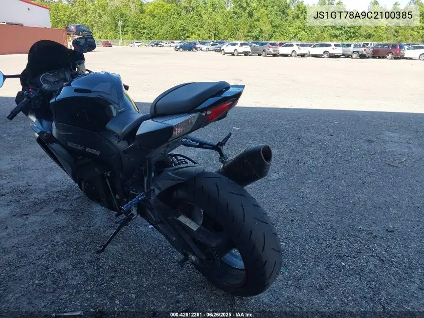 2012 Suzuki Gsx-R1000 VIN: JS1GT78A9C2100385 Lot: 42612261