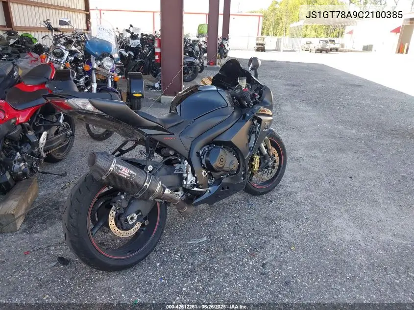 2012 Suzuki Gsx-R1000 VIN: JS1GT78A9C2100385 Lot: 42612261